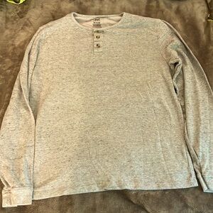 Lost men’s surfy Henley, men’s size medium